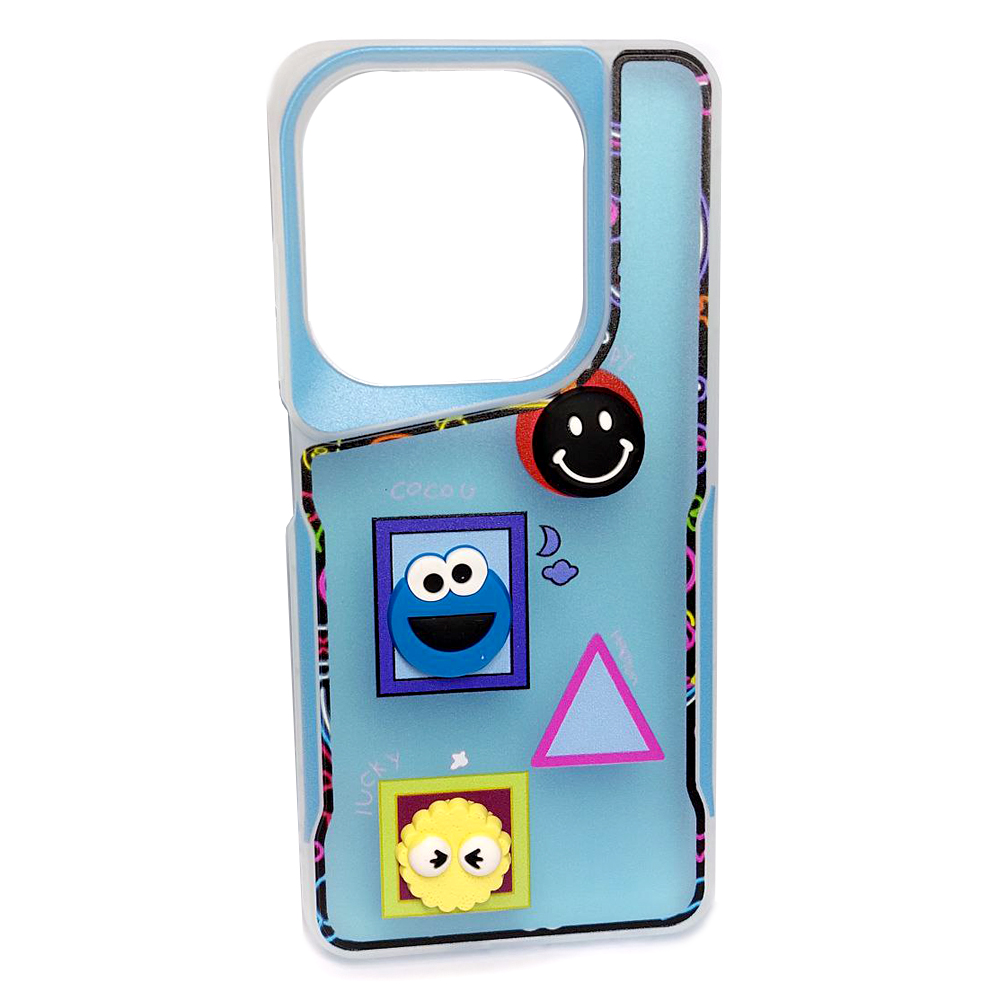 Чохол накладка  Cute Animals 3D для TECNO Spark Go 2024/POP 8/Spark 20/Spark 20C/Infinix Smart 8/Hot 40i (Smile)-0